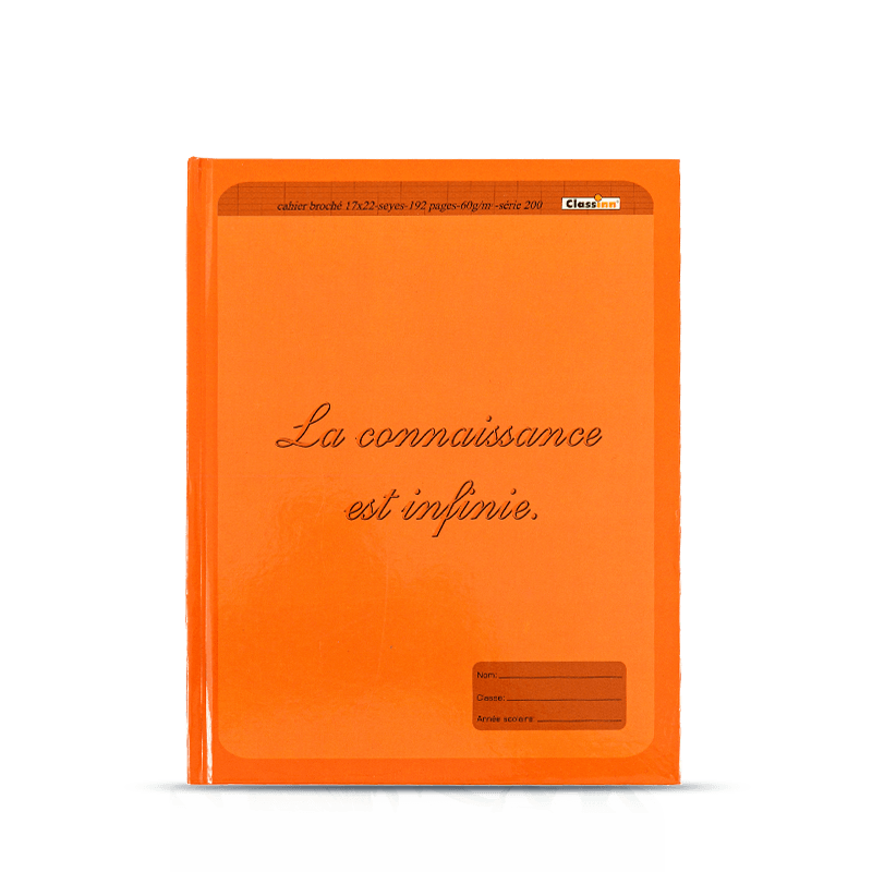 horisontal linje Hardcover Notebook