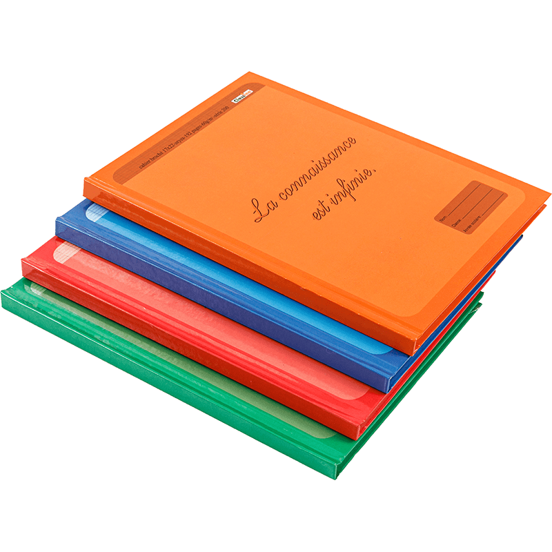 horisontal linje Hardcover Notebook