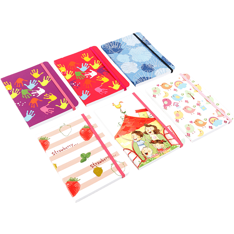 Fargepapir notatblokk